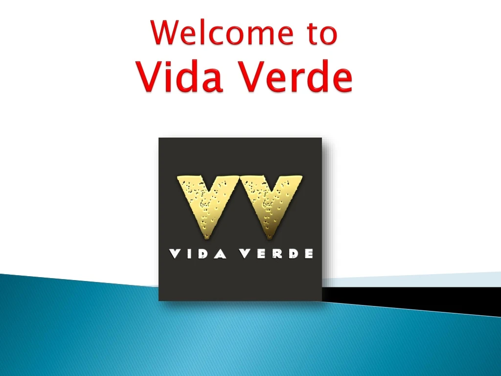 welcome to vida verde