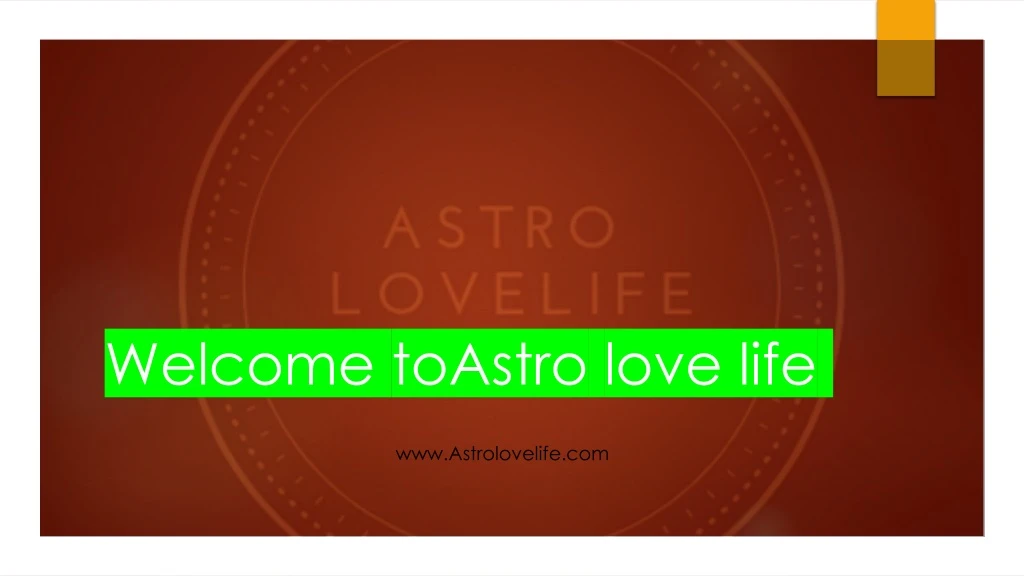 welcome toastro love life
