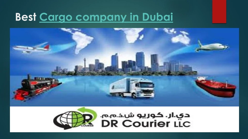best cargo company in dubai