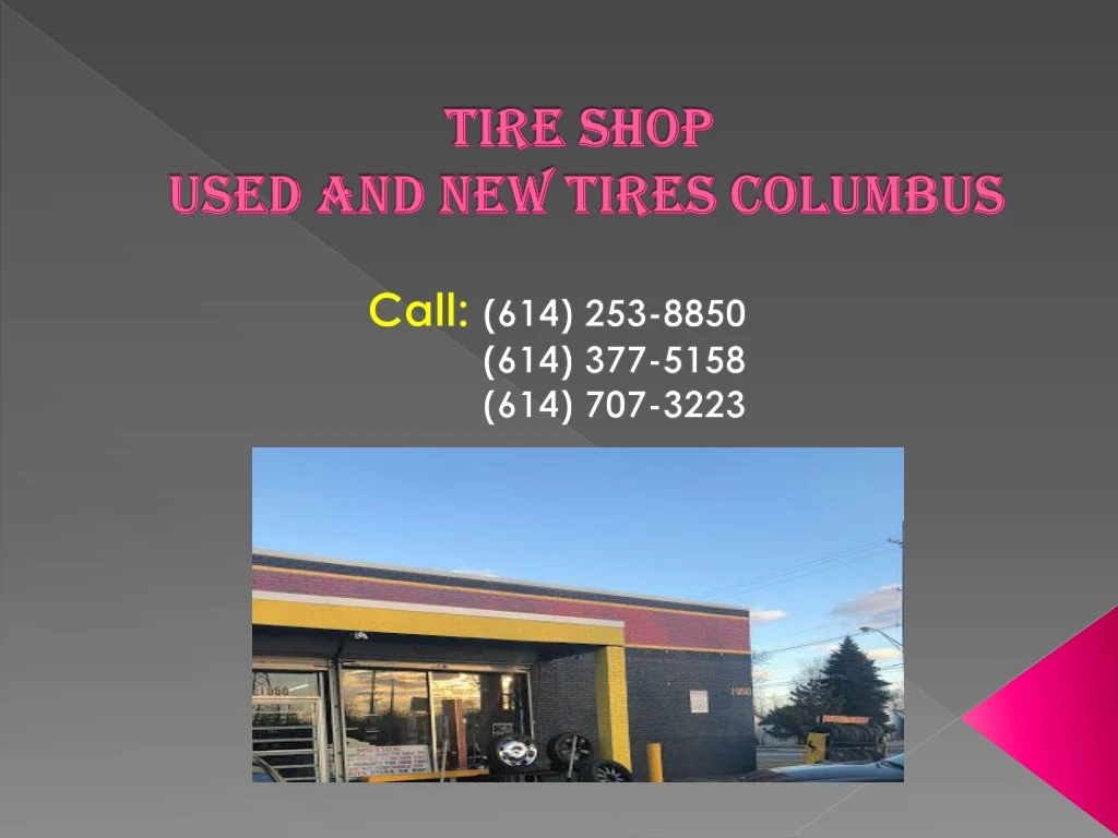 tire shop used and new tires columbus