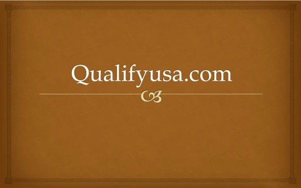 Qualifyusa ! QualifyUSA.com