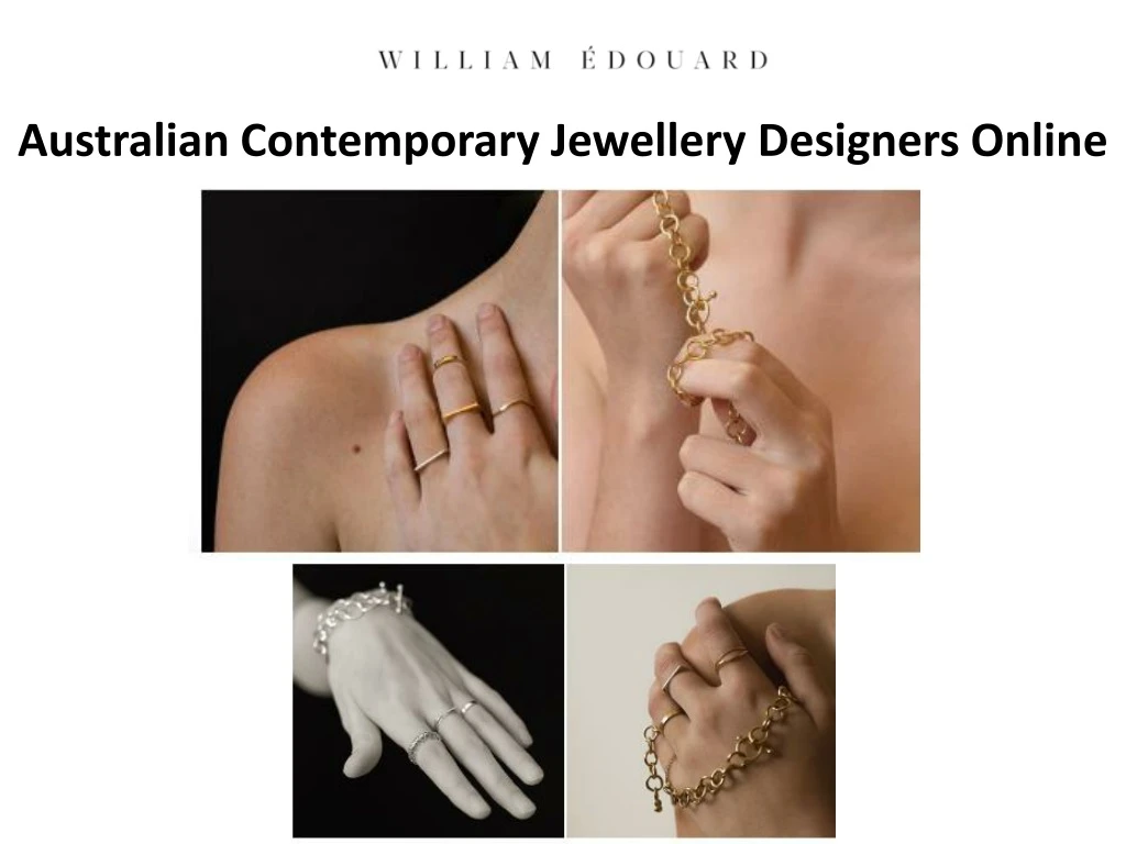 australian contemporary jewellery designers online