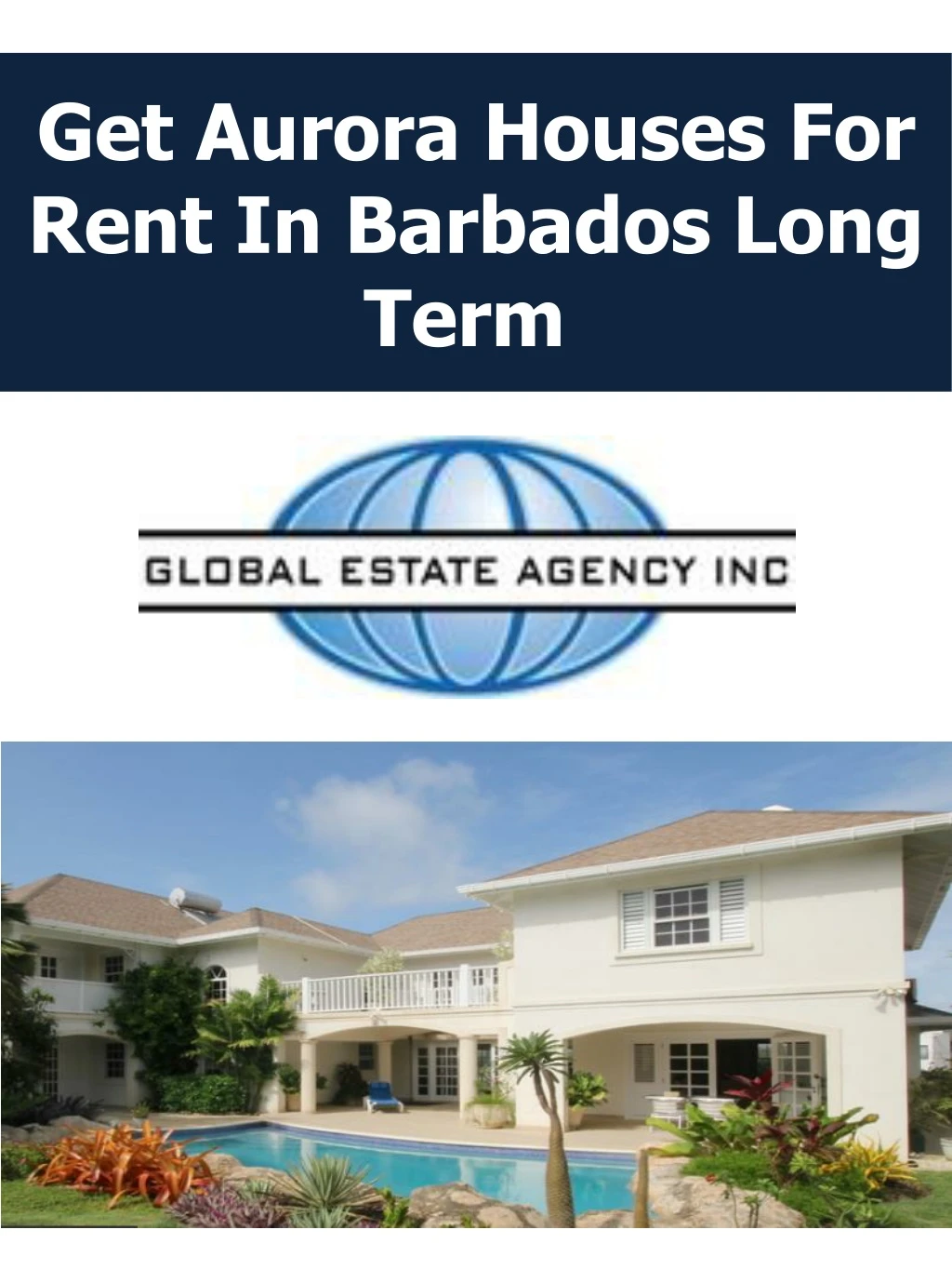 get aurora houses for rent in barbados long term