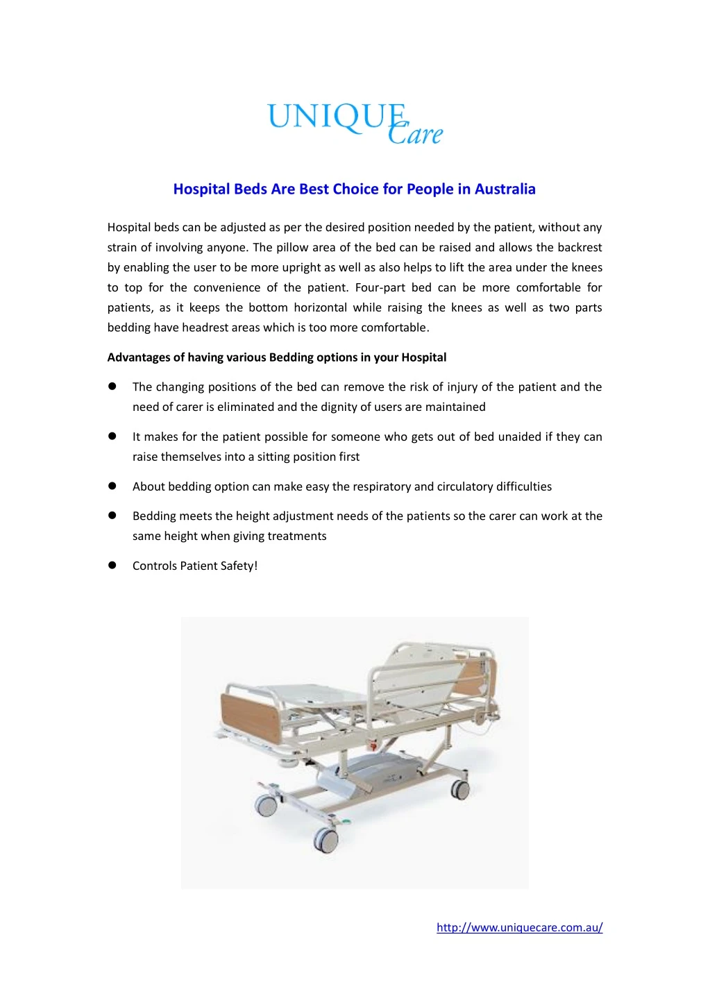 hospital beds are best choice for people