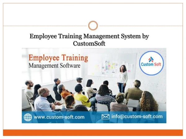 Employee Training Management System by CustomSoft