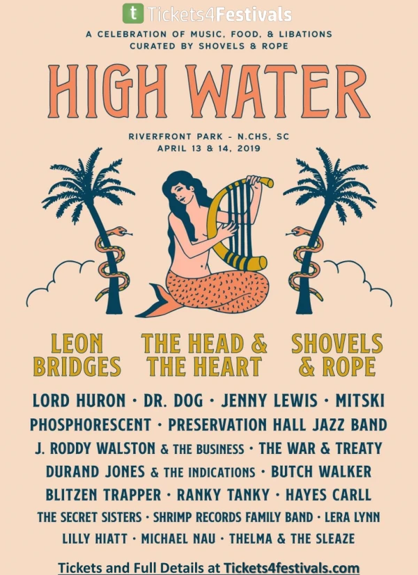 High Water Festival 2019 North Charleston Line-up