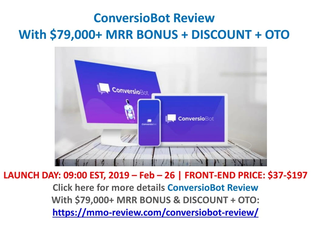 conversiobot review with 79 000 mrr bonus