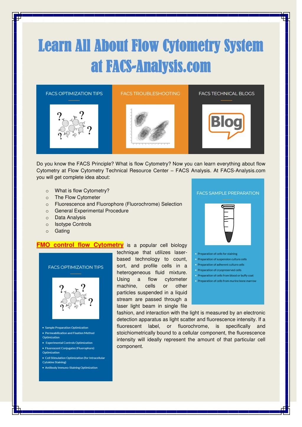learn all about flow cytometry system learn