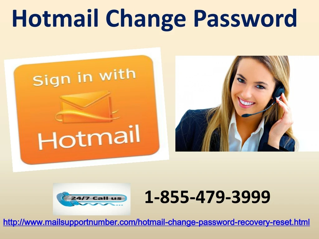 hotmail change password