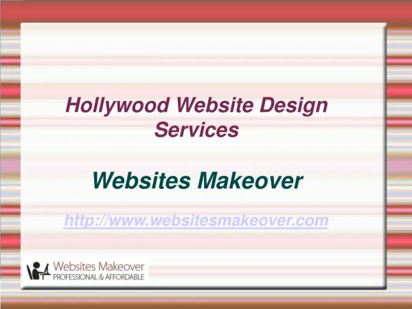 Hollywood Website Design Services