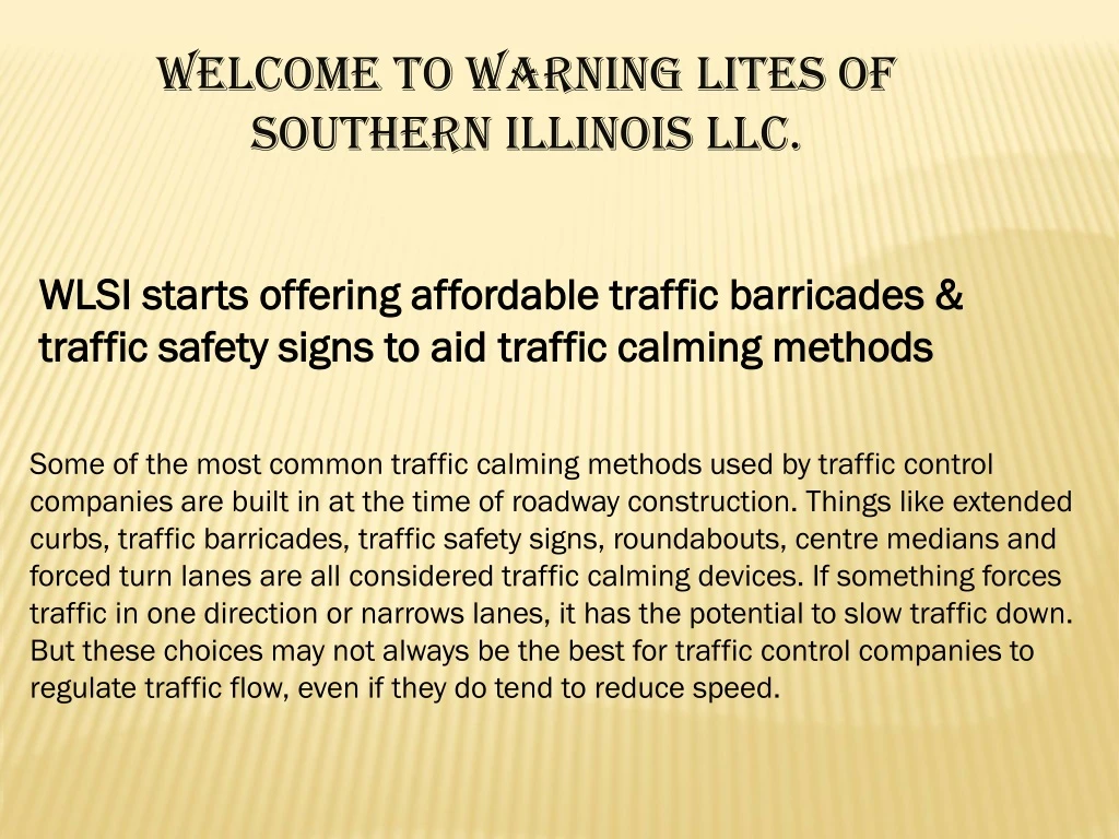 welcome to warning lites of southern illinois llc