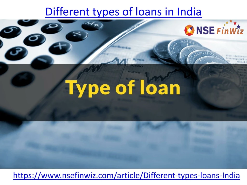 different types of loans in india