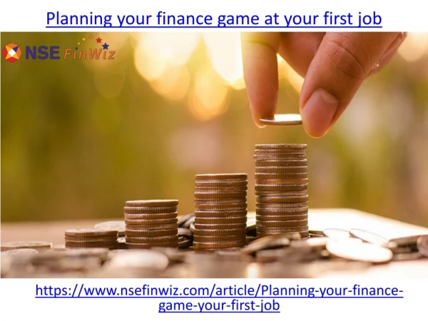 Do Planning your finance game at your first job