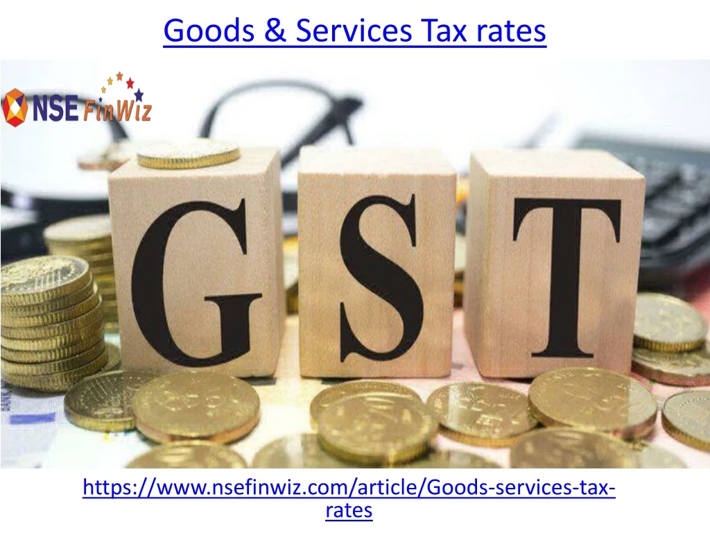goods services tax rates