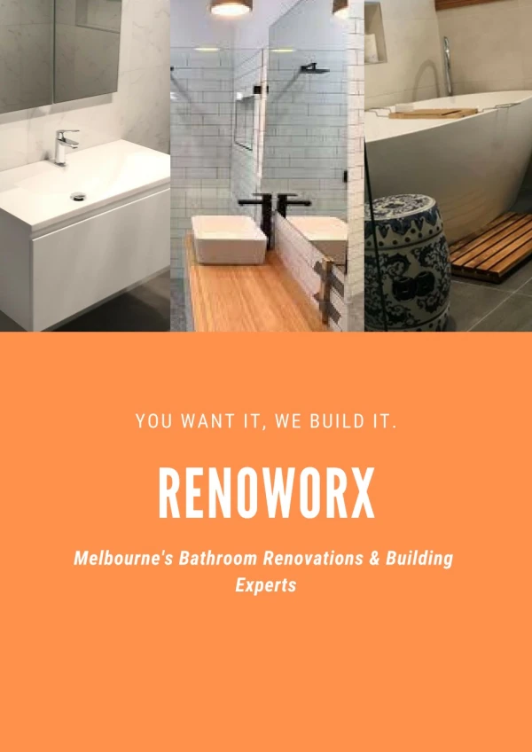 Getting Started with Bathroom Renovation in Melbourne? Here's what you should know!