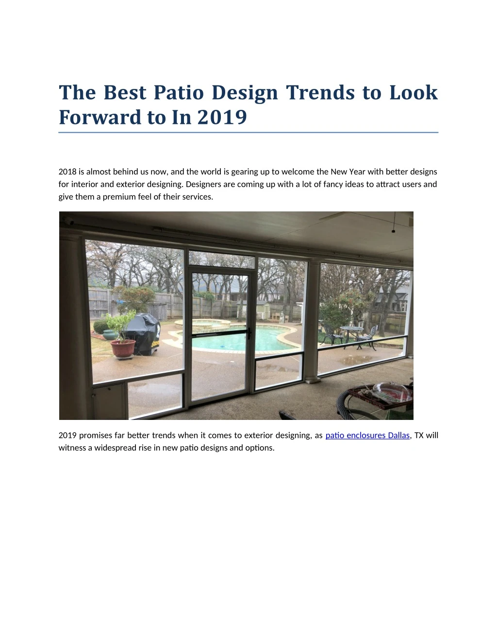 the best patio design trends to look forward