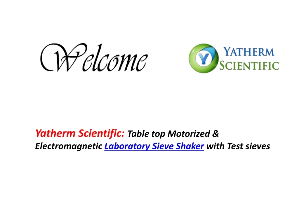 yatherm scientific t able top motorized