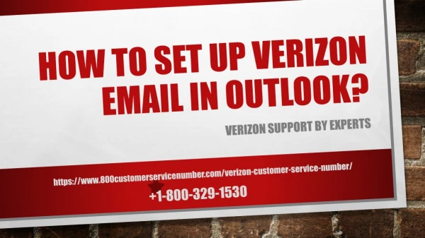 Dial Verizon Email Support Number 1-800-329-1530