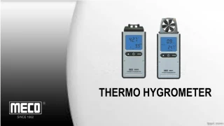 THERMO HYGROMETER - slide 1