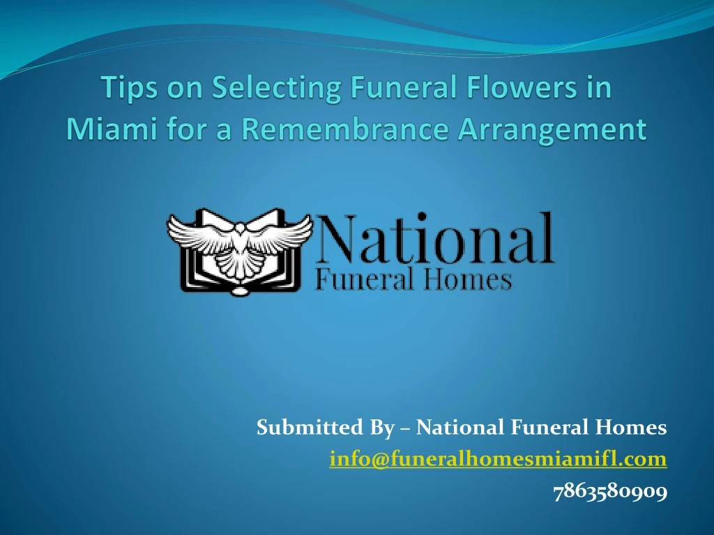 tips on selecting funeral flowers in miami for a remembrance arrangement