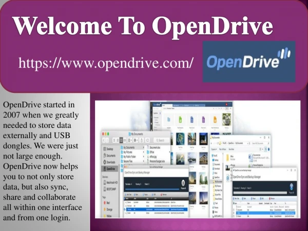 Welcome to OpenDrive