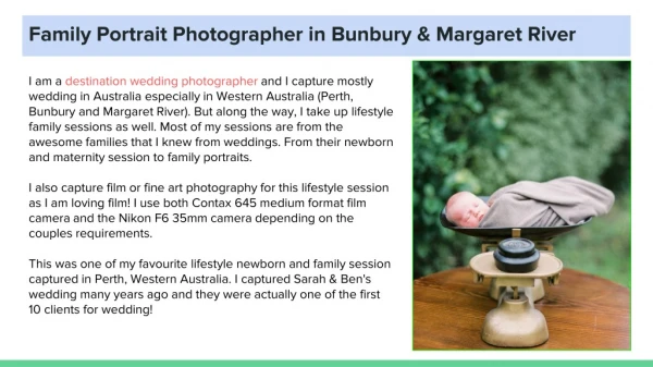 Family Portrait Photographer in Bunbury & Margaret River