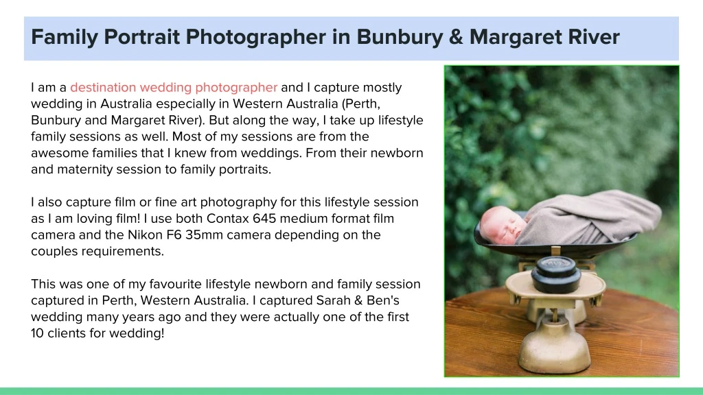 family portrait photographer in bunbury margaret river