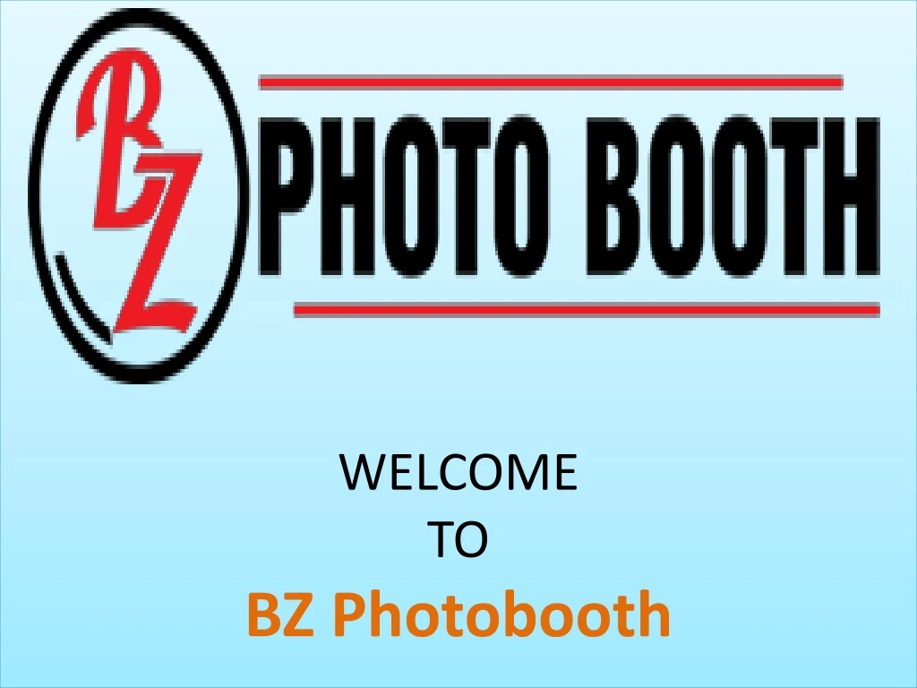 welcome to bz photobooth