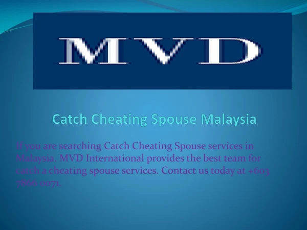 catch cheating spouse malaysia