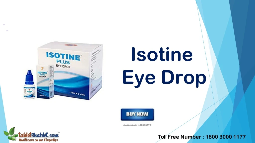 isotine eye drop