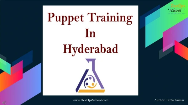 Puppet Training in Hyderabad | Puppet Course and Certification by DevOpsSchool