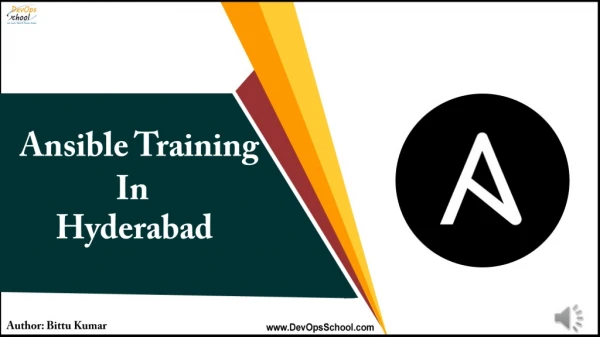 What is Ansible? | Ansible Training & Certification in Hyderabad | DevOpsSchool