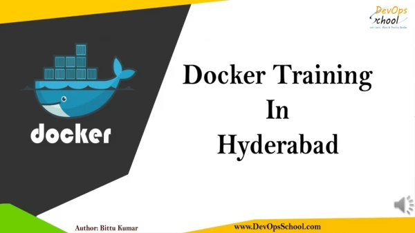 What is Docker? | Docker Training & Certification in Hyderabad | DevOpsSchool