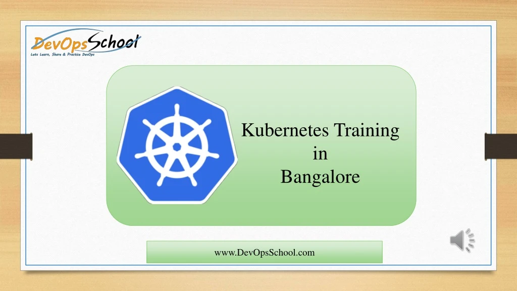 kubernetes training in bangalore