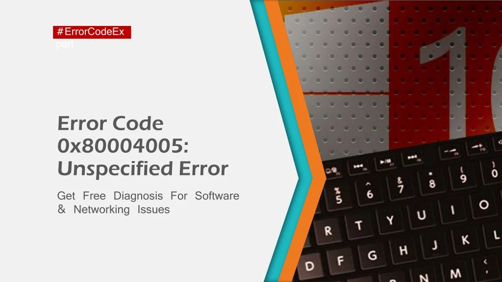 error code 0x80004005 unspecified error