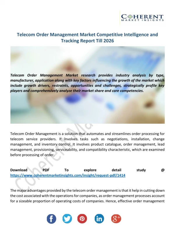 Telecom Order Management Market