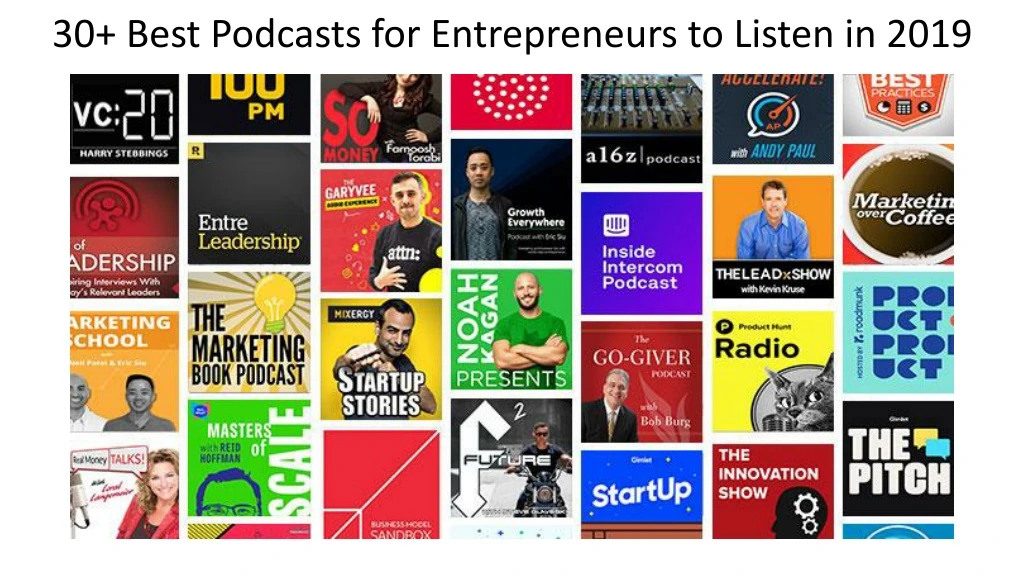 30 best podcasts for entrepreneurs to listen