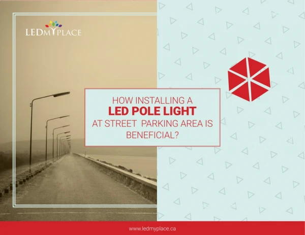 Install LED Pole Light at Street Parking Area-Order Now