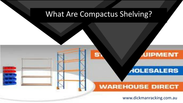 What Are Compactus Shelving?
