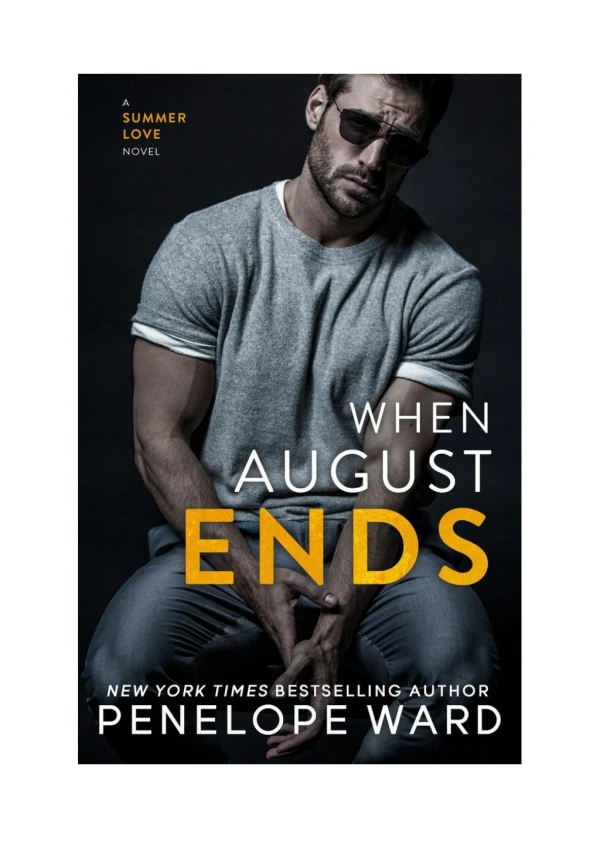 [PDF] When August Ends By Penelope Ward Free Downloads