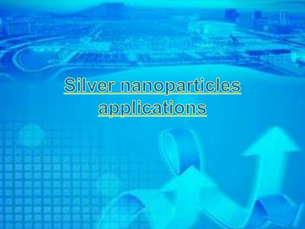 s ilver nanoparticles applications