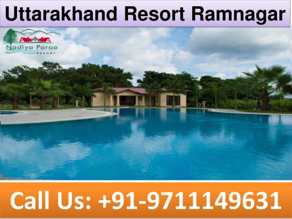 Uttarakhand Resort Ramnagar