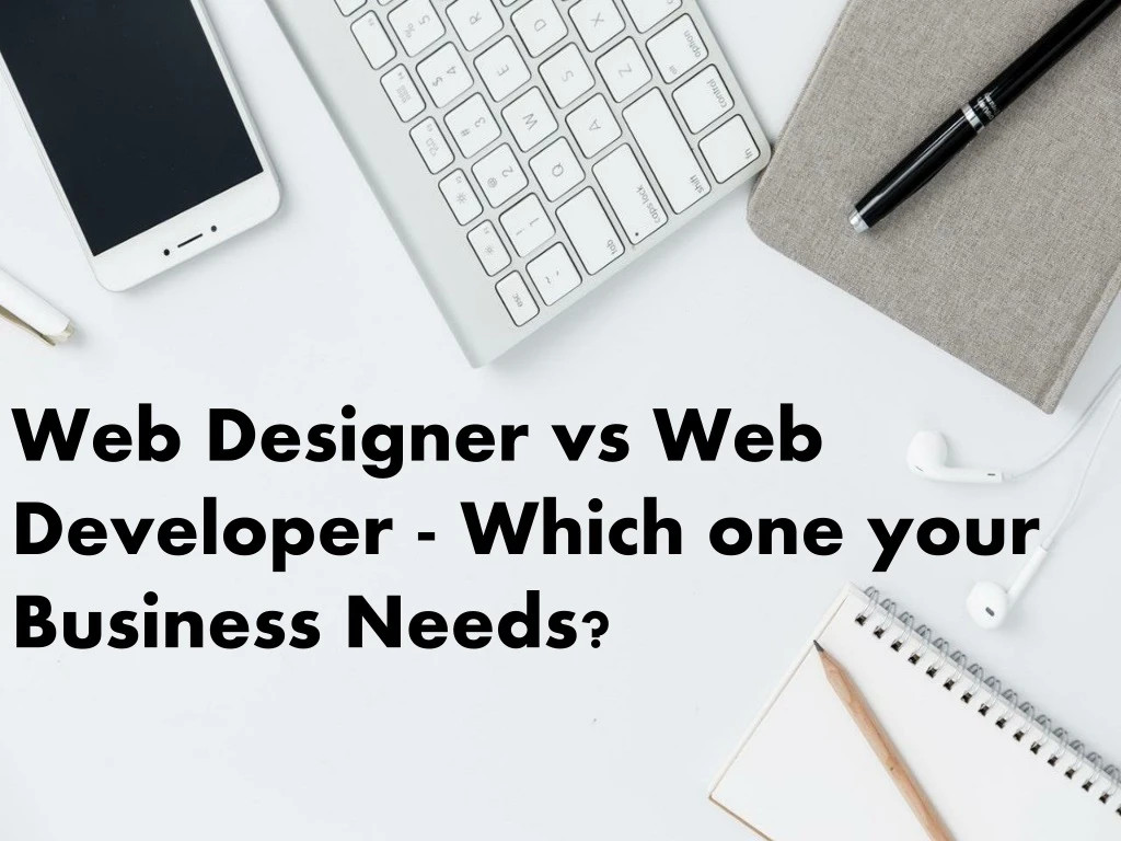 web designer vs web developer which one your