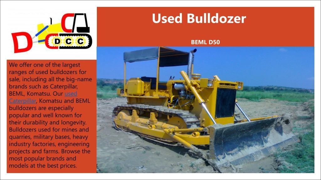 used bulldozer