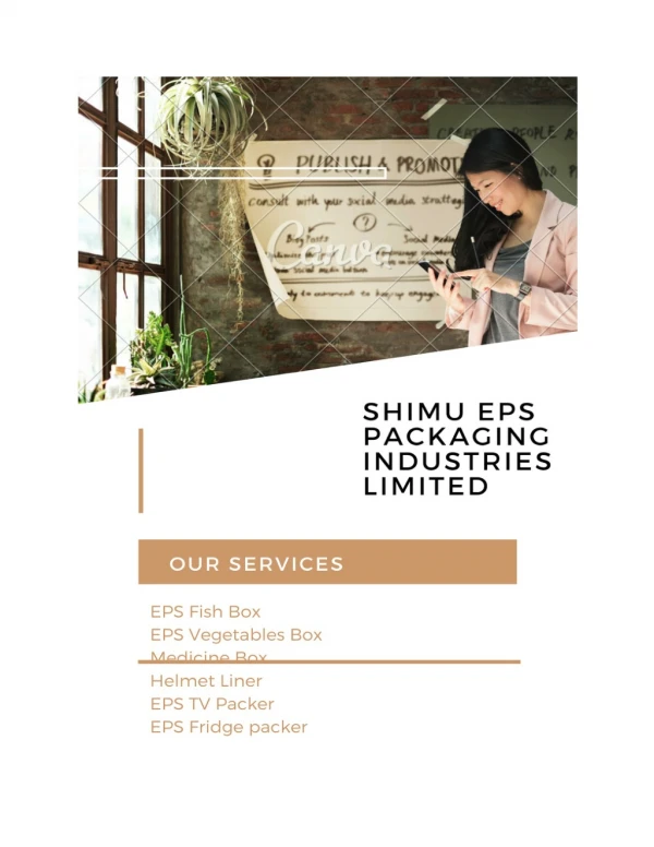 SHIMU EPS Packaging Industries Limited