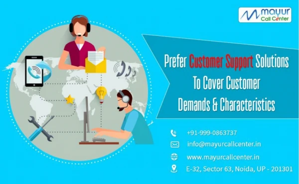 Prefer Customer Support Solutions To Cover Customer Demands And Characteristics