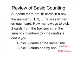 Review of Basic Counting - slide 1