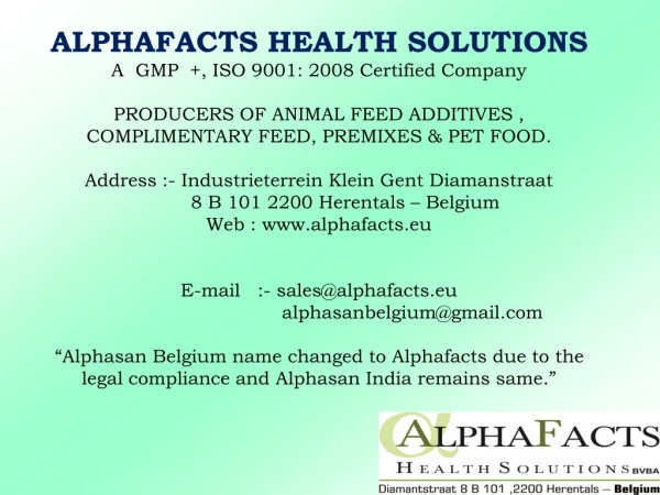 Animal health product manufacturer, Chelated mineral mixtures, Poultry feed supplement, Herbal Methionine.