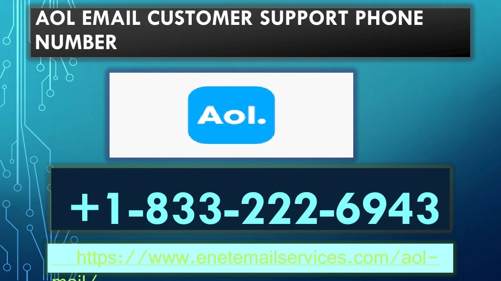 aol email customer support phone number