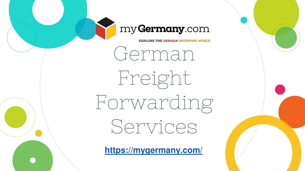 german freight forwarding services